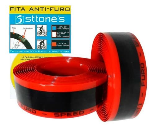 FITA ANTI FURO 27/700 25MM VERMELHA STTONES