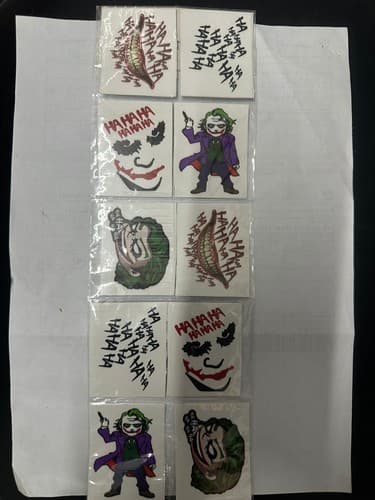 ADESIVO MINI CARTELA 20 UND CORINGA HAHA