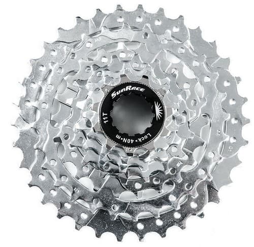 CASSETE 7V (11-34) M40 CROMADO SUNRACE