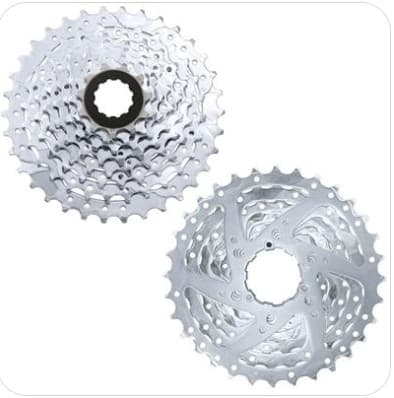 CASSETE 08V (11-32) M55 CROMADO SUNRACE
