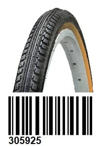 PNEU 26X1.3/8 CECI K-142 FX/ AMARELA KENDA