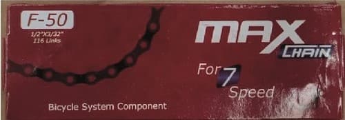 CORRENTE 7VEL. 116L MTB 1/2X3/32 MAXCHAIN