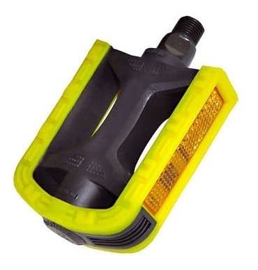 PEDAL BICOLOR NY 1/2 SUECO AMARELO ROYAL CICLO