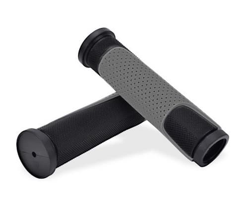 MANOPLA 125MM BORRACHA PTO/CINZA X-PLORE