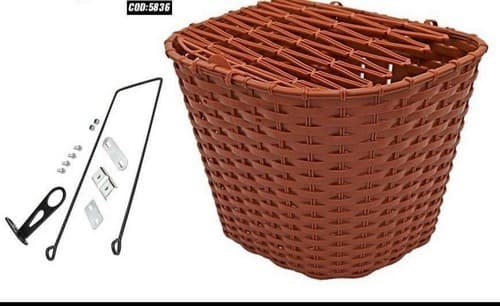 CESTA NYLON 26 MARROM C/ TAMPA