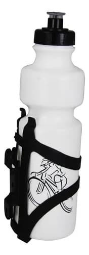 GARRAFA 750ML PLAST .BRANCO C/ SUP