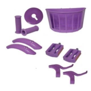 KIT ACESS 16 LILAS C/CESTA/PEDAL AMR