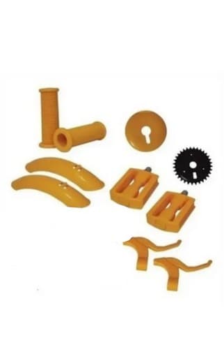 KIT ACESS 16 AMARELO C/CESTA/PEDAL AMR