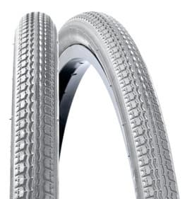PNEU 24X1.3/8 CADEIRA RODAS CINZA VRRUBER