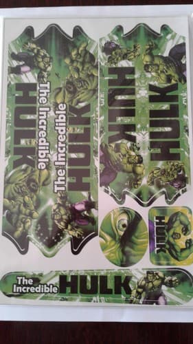 ADESIVO CARTELA HULK