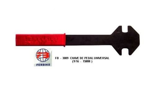 CHAVE DE PEDAL MULTIOSO UNIVERSAL FERBIKE