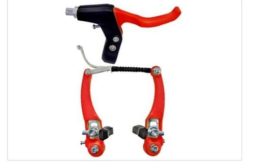FREIO VBRAKE NYLON PINO COMPL. VERMELHO YD-V09