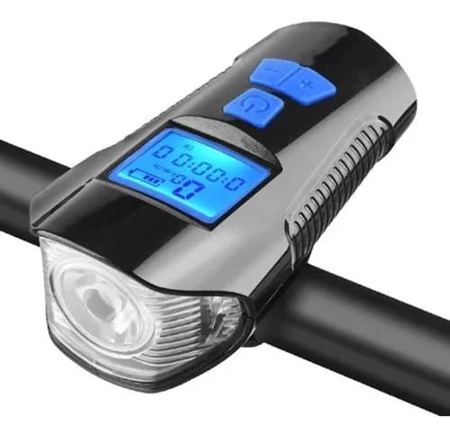 LANTERNA DIANT USB C/ VELOCIMENTRO CL-585A