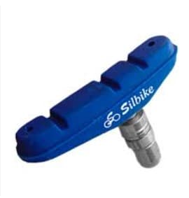 SAPATA DE FREIO ORB. AZUL  SILBIKE 68X15MM ST16-1
