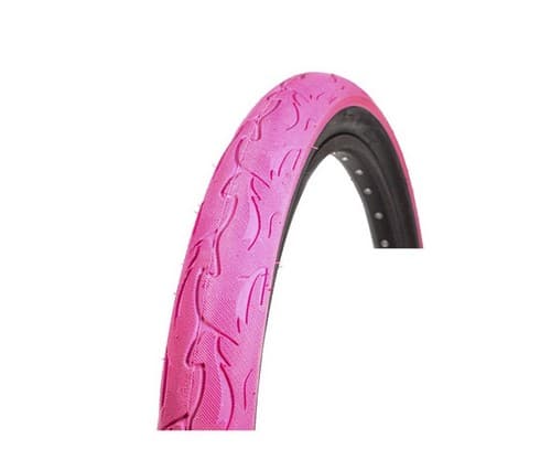 PNEU 26X2.50 FLAME PINK VRUBBER
