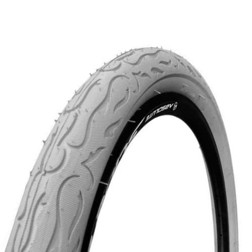 PNEU 26X2.50 FLAME BRANCO VRUBBER