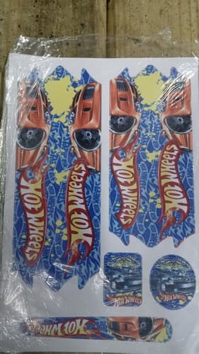 ADESIVO CARTELA HOT WHEELS