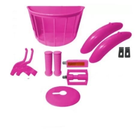 KIT ACESS 16 PINK C/CESTA/PEDAL AMR