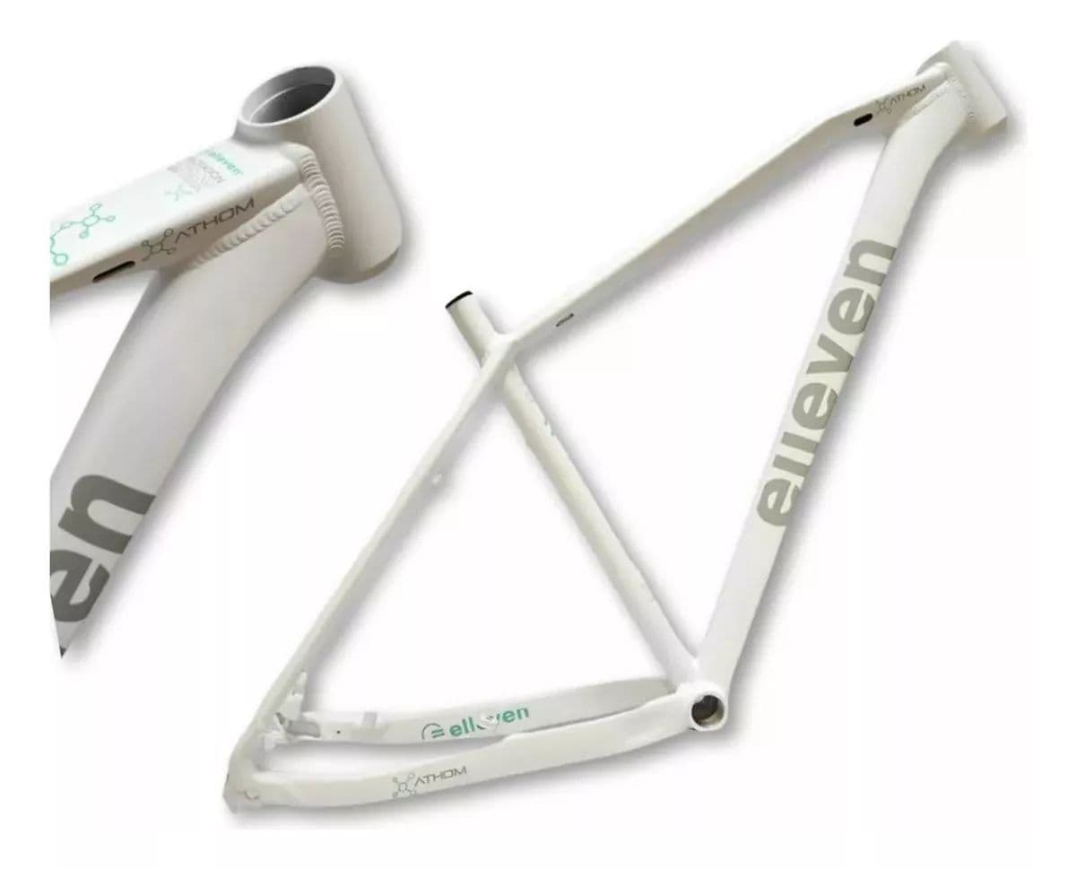 QUADRO 29 NEW ATHOM T19 X 31.6MM BRANCO/VERDE ELLEVEN