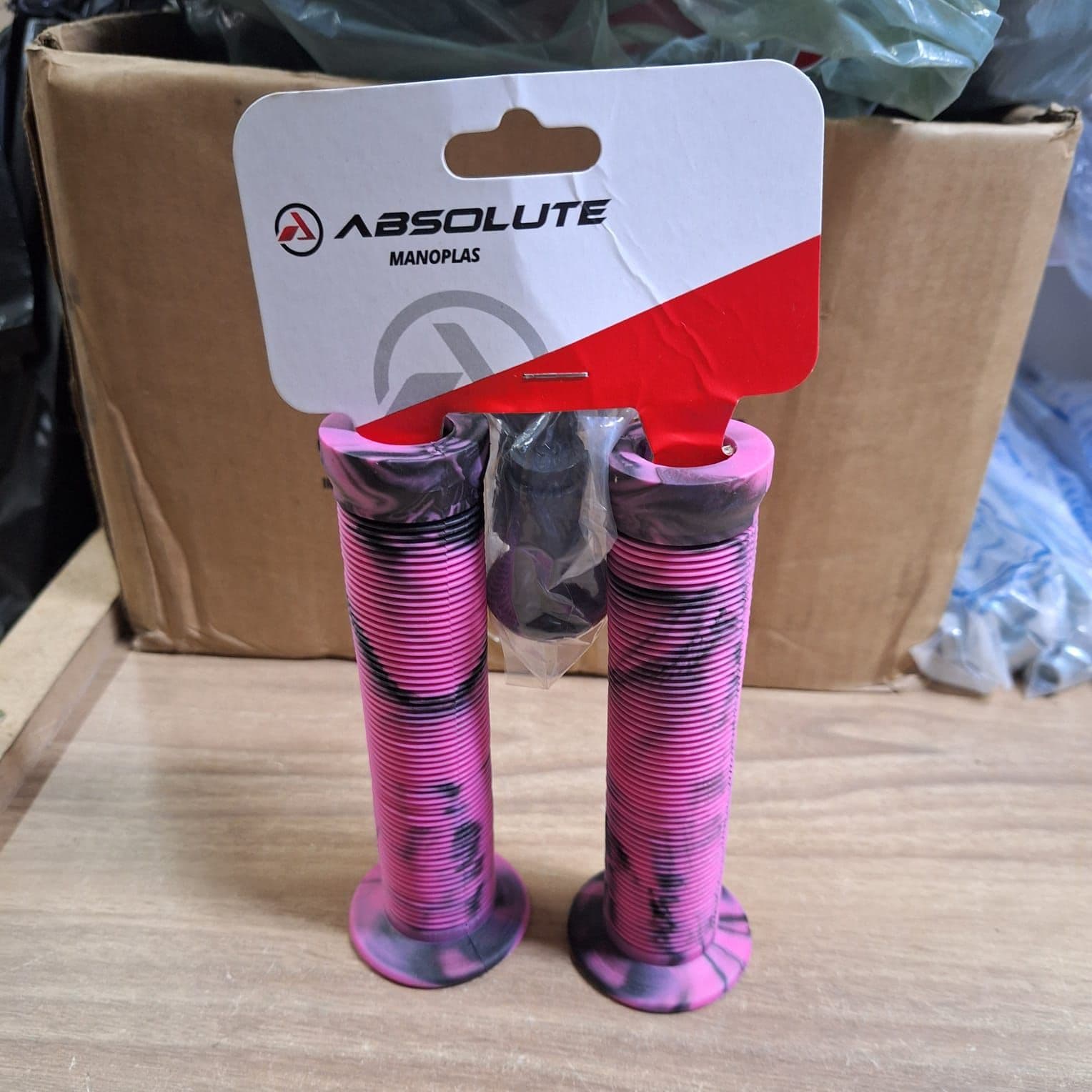 MANOPLA ABSOLUTE BMX1 ROSA/PTO