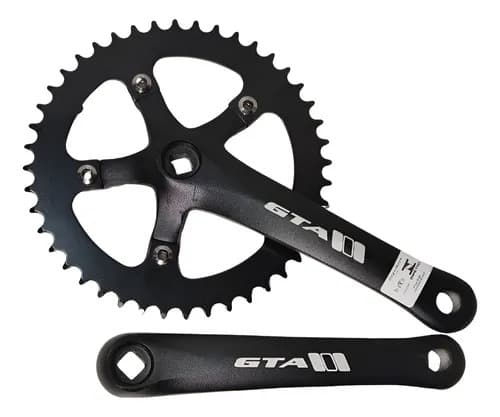 PED ALUM BMX 44D 170MM PRETO GTA