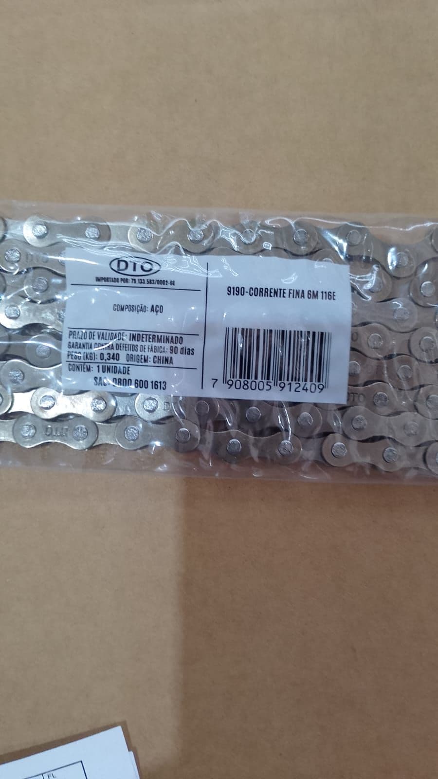 CORRENTE 6V FINA 1/2X3/32 116E DTO (PACO)