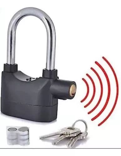 CADEADO ANTIFURTO 110 DBA C/ALARME