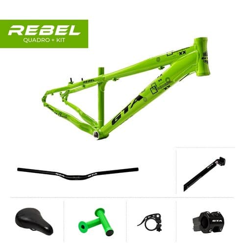 QUADRO 26 FREERIDE VERD + KIT GTA