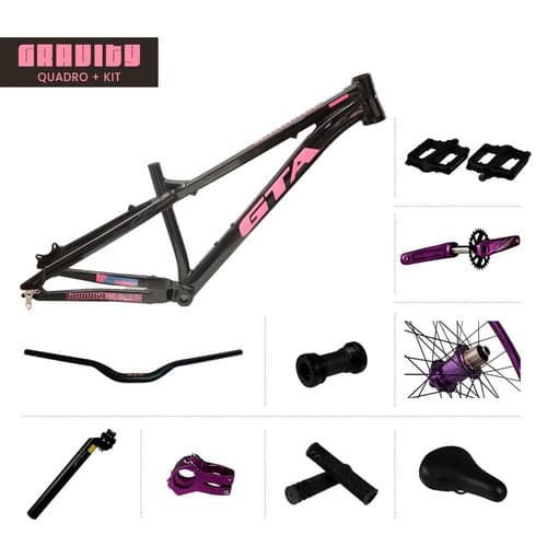 QUADRO 26 FREERIDE GRAVITY PRETO/ ROSA