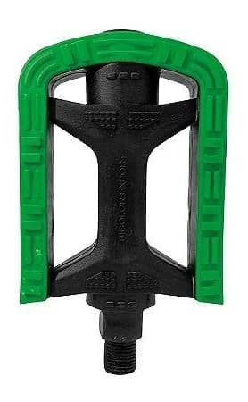 PEDAL BICOLOR NY 1/2 SUECO VERDE ROYAL CICLO