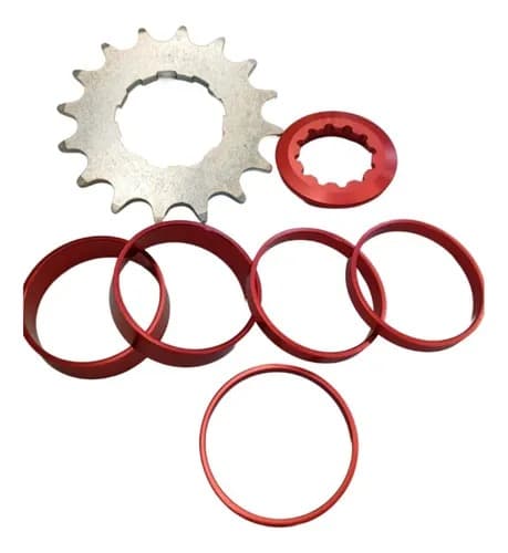 ADAPTADOR SINGLE 16D VERMELHO