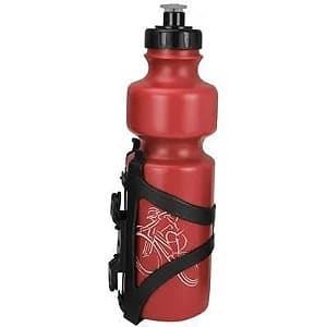 GARRAFA 750ML PLAST .VERMELHO C/ SUP