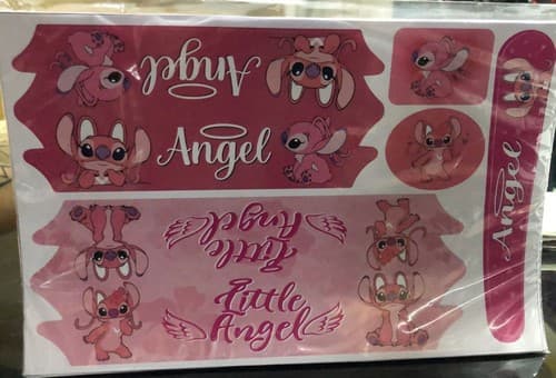 ADESIVO CARTELA STITH ROSA