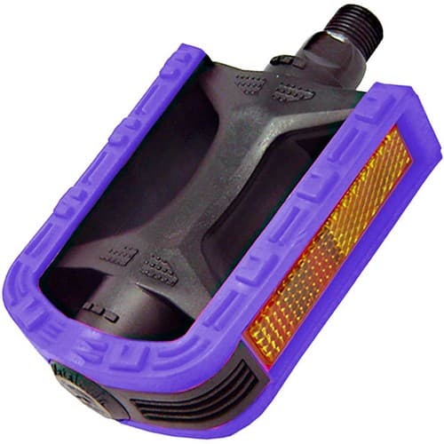 PEDAL BICOLOR NY 1/2 SUECO ROXO ROYAL CICLO