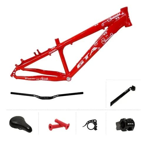 QUADRO 26 FREERIDE VERMELHO + KIT GTA