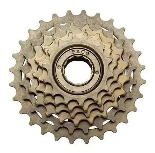RODA LIVRE 6V 14/28 DOURADA PACO