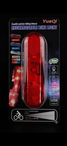 LANTERNA TRAS USB VER CL-158