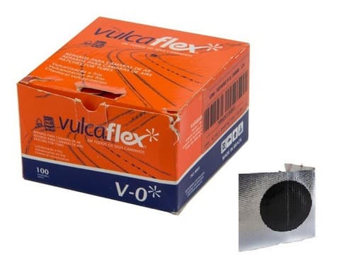 REMENDO V-0 BLACK 30MM VULCAFLEX (100UNID)